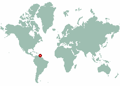 Six Cross Roads in world map